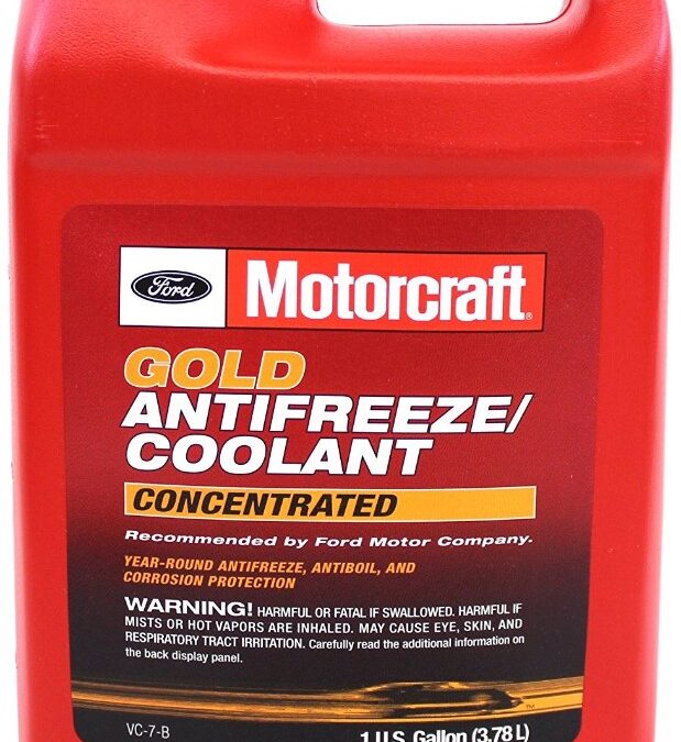 Genuine Ford Fluid VC-7-B Gold Concentrated Antifreeze Coolant ...